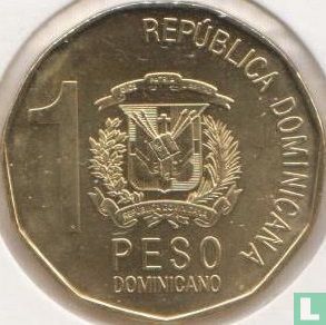 Dominican Republic 1 peso 2018 - Image 2