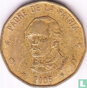 Dominicaanse Republiek 1 peso 2005 - Afbeelding 1