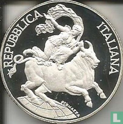 Italië 10000 lire 1995 (PROOF) "40th anniversary Messina Conference" - Afbeelding 2