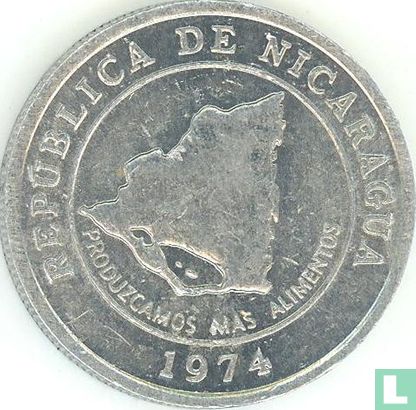 Nicaragua 10 centavos 1974 "FAO" - Afbeelding 1