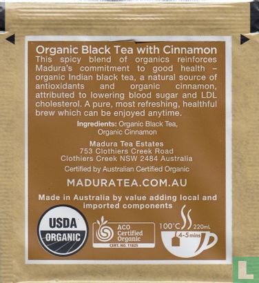 Organic Black Tea with Cinnamon - Image 2