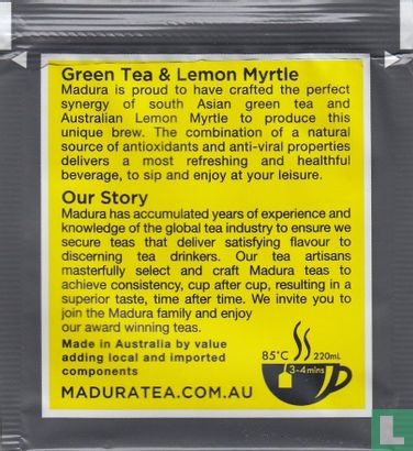 Green Tea & Lemon Myrtle - Image 2