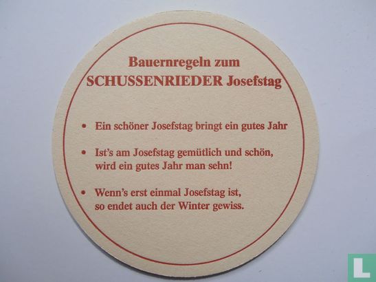 Bauernregeln zum Schussenrieder Joseftag - Image 1