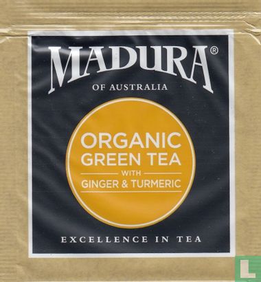 Organic Green Tea with Ginger & Turmeric - Image 1