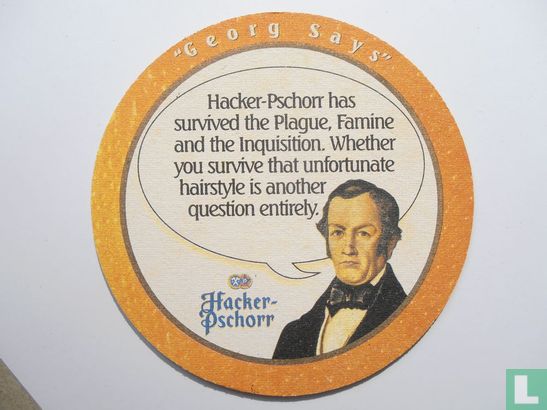 Hacker-Pschorr has survived the Plaque, - Image 1