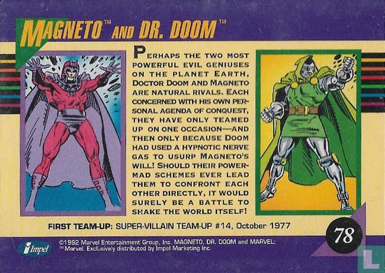 Magneto and Dr. Doom - Image 2