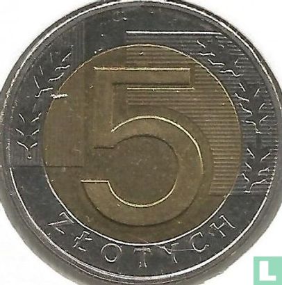 Pologne 5 zlotych 2017 - Image 2