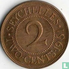 Seychellen 2 Cent 1961 - Bild 1