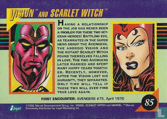 Vision and Scarlet Witch - Afbeelding 2