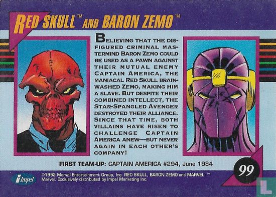 Red Skull and Baron Zemo - Afbeelding 2