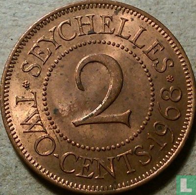 Seychellen 2 Cent 1968 - Bild 1