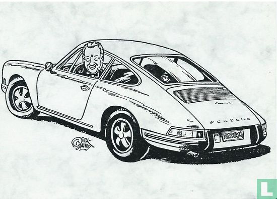 Marc Sleen in Porsche grijs - Image 1