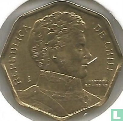 Chile 5 pesos 2002 (So) - Image 2