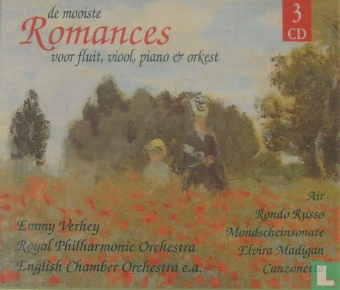 De mooiste romances voor fluit, viool, piano & orkest - Afbeelding 1