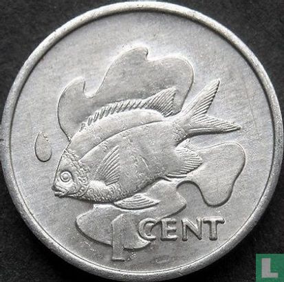 Seychelles 1 cent 1977 - Image 2