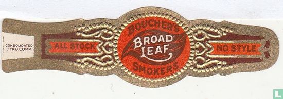 Broad Leaf Boucher's Smokers - All Stock - No Style - Image 1