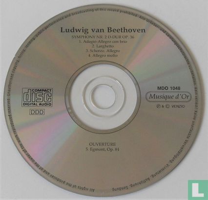 Ludwig van Beethoven: Sinfonie Nr. 2 D-dur Op. 36 - Ouvertüre Egmont Op. 84 - Image 3