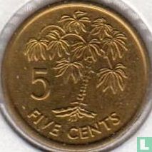 Seychelles 5 cents 2003 - Image 2