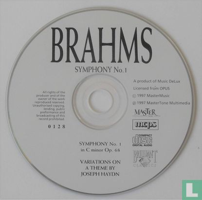 Brahms: Symphony No. 1 - Variations on a Theme by Joseph Haydn - Bild 3