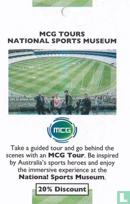MCG Tours - National Sports Museum - Afbeelding 1