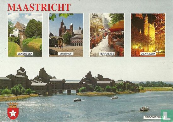 Maastricht  5 stadsgezichten meerluik
