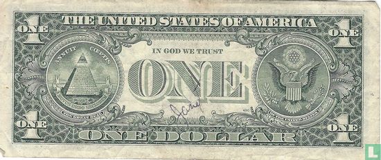 United States 1 dollar 1993 F - Image 2