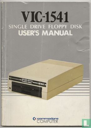 VIC-1541 single drive floppy disk - Image 1