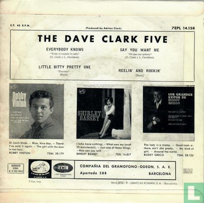 Hits of the Dave Clark Five - Afbeelding 2