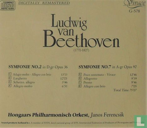 Ludwig van Beethoven: Symfonie no. 2 & Symfonie no. 7 - Image 2