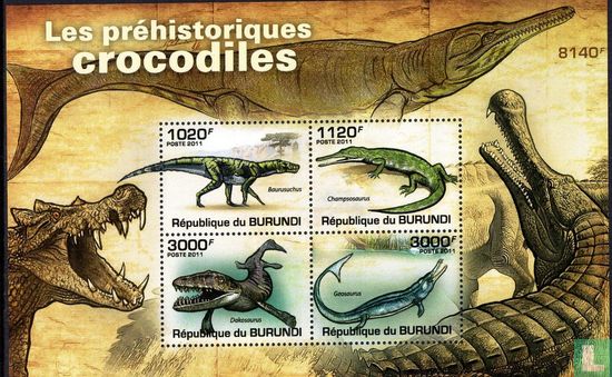 Prehistorische Krokodillen