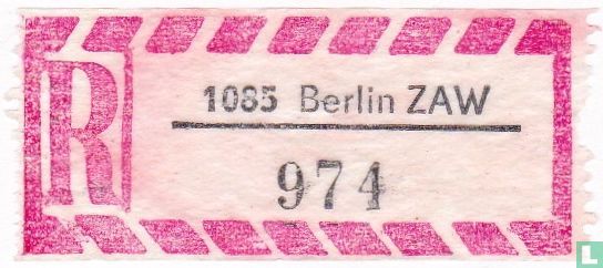R - 1085 Berlin ZAW - 974
