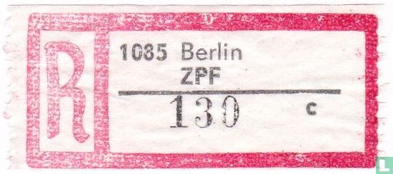 R - 1085 Berlin ZPF - 130 c  