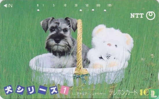 Dog Series No. 1 - Miniature Schnauzer - Afbeelding 1