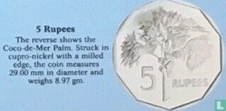 Seychellen 5 rupees 2000 - Afbeelding 3