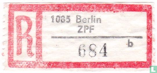 R - 1085 Berlin ZPF - 684 b