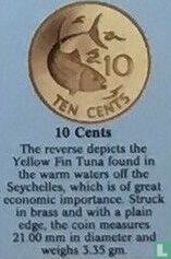 Seychelles 10 cents 1982 - Image 3