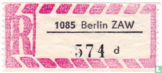 R - 1085 Berlin ZAW - 574 d