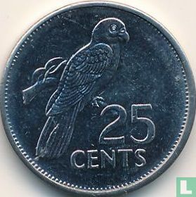 Seychellen 25 cents 2003 - Afbeelding 2