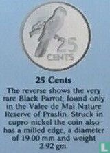 Seychellen 25 Cent 1992 - Bild 3