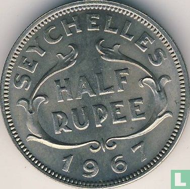 Seychellen ½ Rupee 1967 - Bild 1
