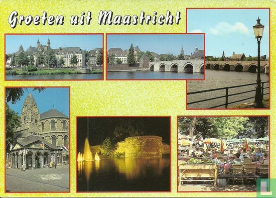 Maastricht 6 stadsgezichten meerluik