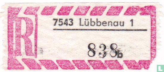 R - 7543 Lübbenau 1 - 838 b