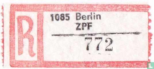R - 1085 Berlin ZPF - 772