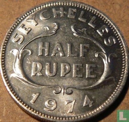 Seychellen ½ rupee 1974 - Afbeelding 1