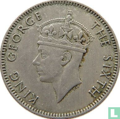 Seychellen 25 cents 1951 - Afbeelding 2