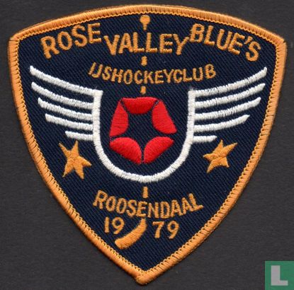 IJshockey Roosendaal - Rose Valley Blue's (10 x 10 cm)