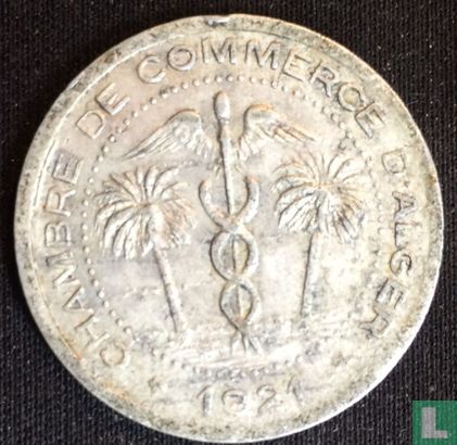 Algérie 5 centimes 1921 - Image 1