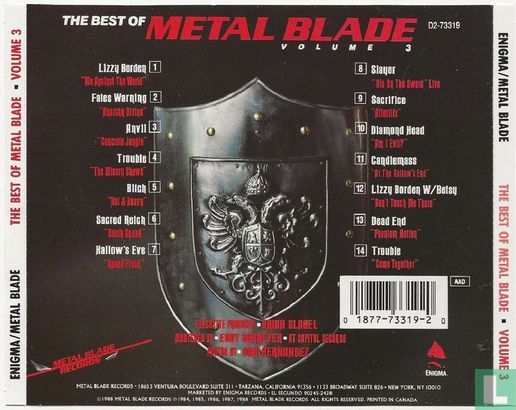 The Best Of Metal Blade - Volume 3 - Bild 2