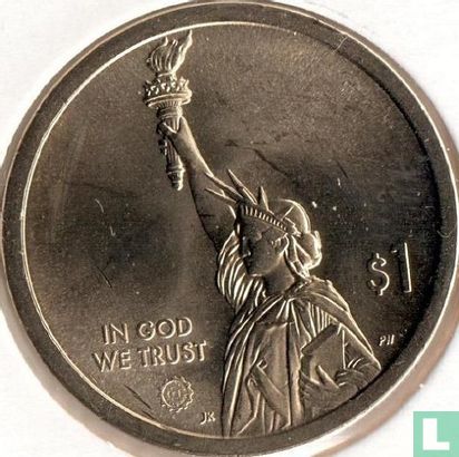 Verenigde Staten 1 dollar 2019 (P) "Delaware" - Afbeelding 2