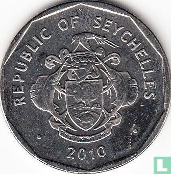 Seychellen 5 rupees 2010 (koper-nikkel) - Afbeelding 1